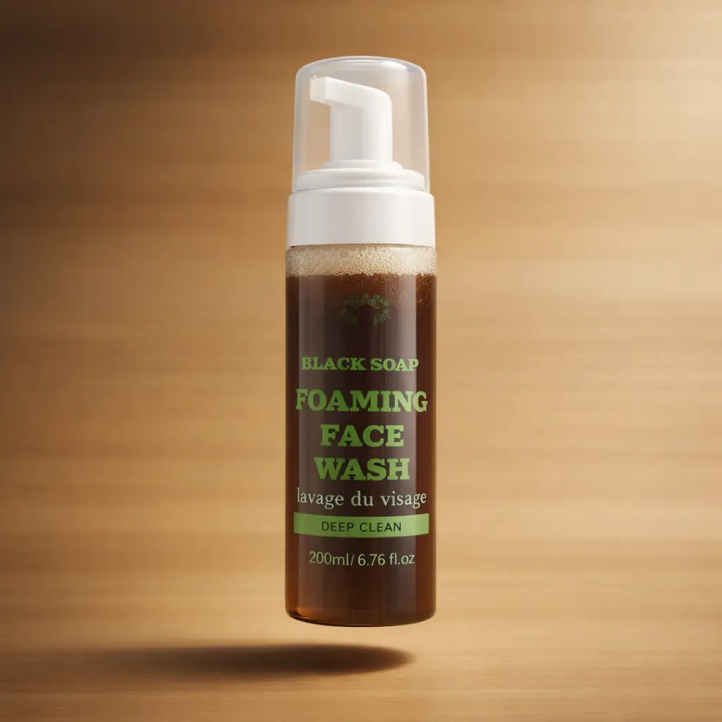 BLACK SOAP FOAMING FACE WASH